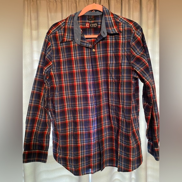 Chaps plaid button up - Picture 1 of 1